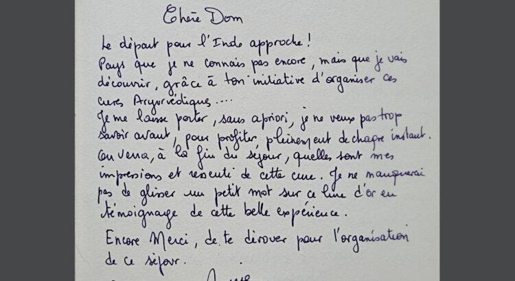 livre d'or ayurveda-cure.com