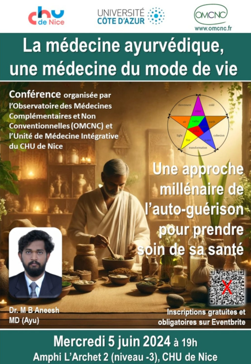 Conférence sur l'Ayurveda à Nice